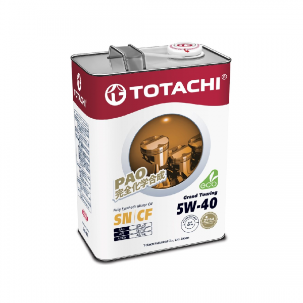 Totachi Grand Touring 5W-40, Fully Synthetic Engine Oil 4L